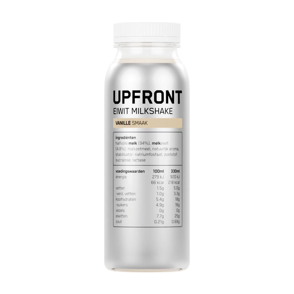Upfront Eiwit Milkshake Vanille 8st
