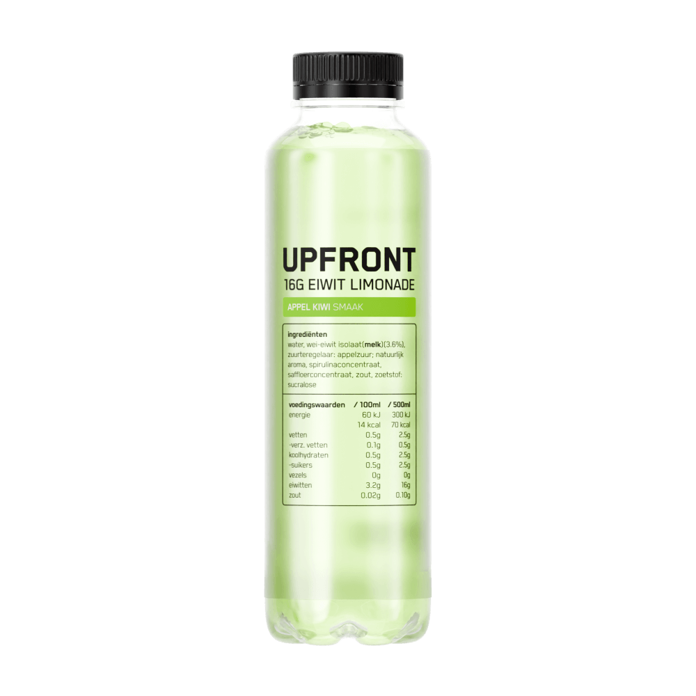 Upfront Eiwit Limonade Appel-Kiwi 6st
