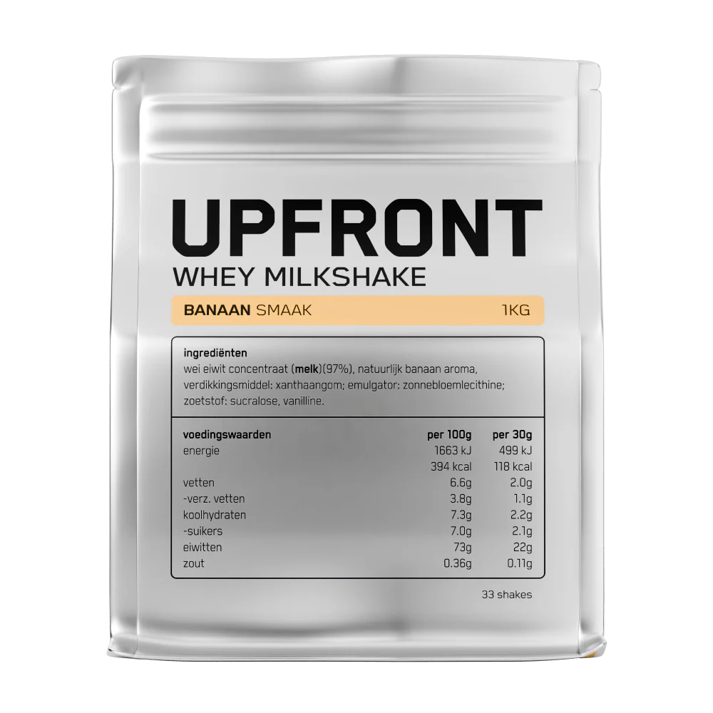 Upfront Whey Milkshake Banaan